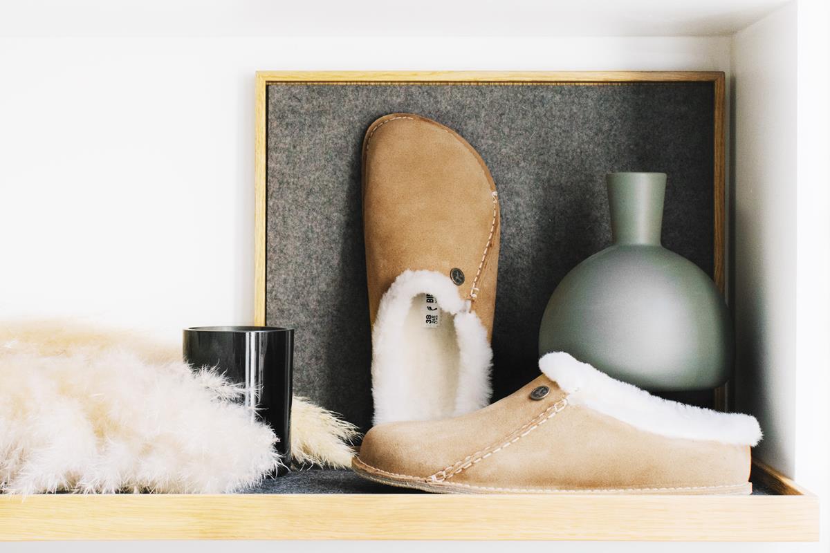 Stylish, at-home footwear from Birkenstock